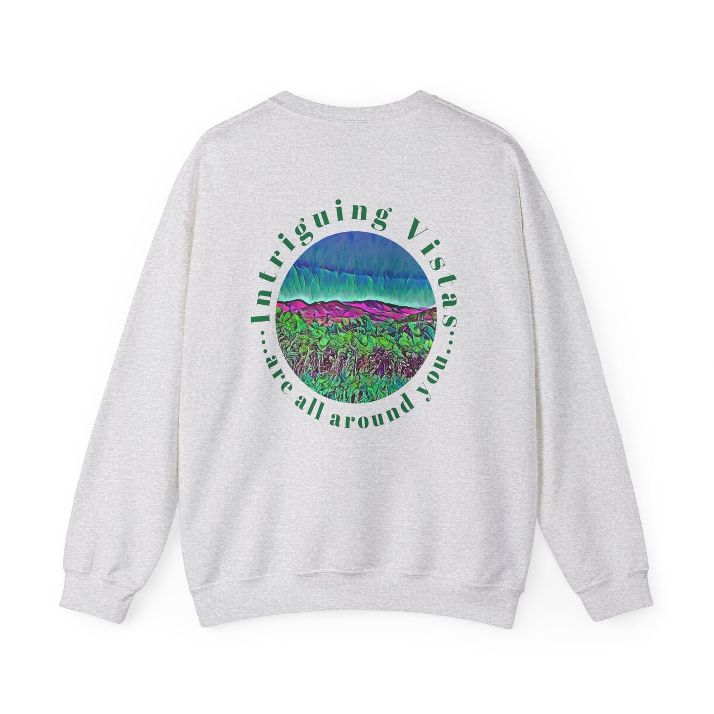 Gildan 18000 Unisex Adult Heavy Blend Crewneck Sweatshirt Available in Multiple Colors from the Scenery Series at Intriguing Vistas