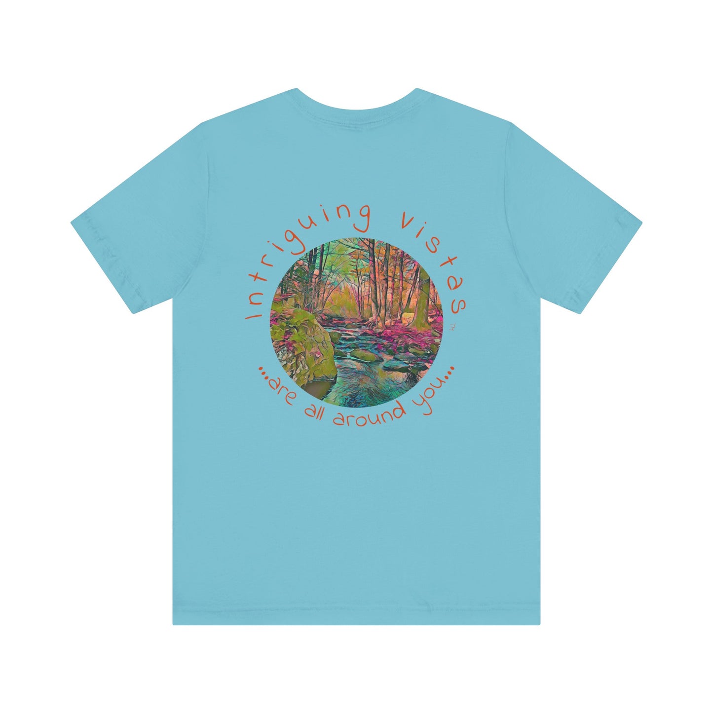 Bella + Canvas 3001 Unisex Jersey Short Sleeve Tee from the Intriguing Vistas Scenery Series