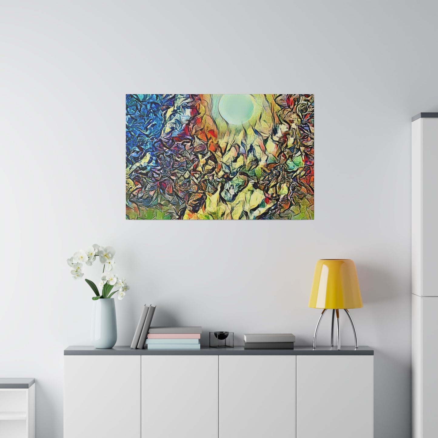 Intriguing Vistas™ Night Sky Series Matte Canvas Print in 12 Landscape Sizes!!