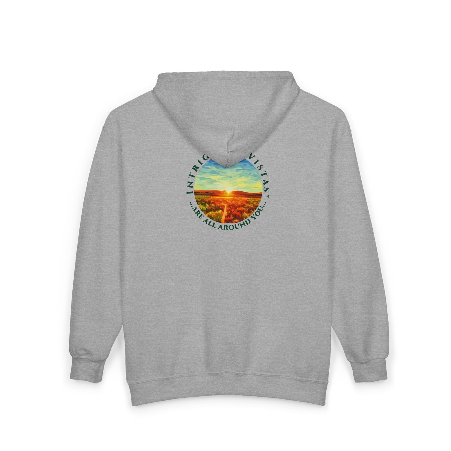 Zip Up Hoodie from Intriguing Vistas®  - Stylish Comfort for Every Adventure