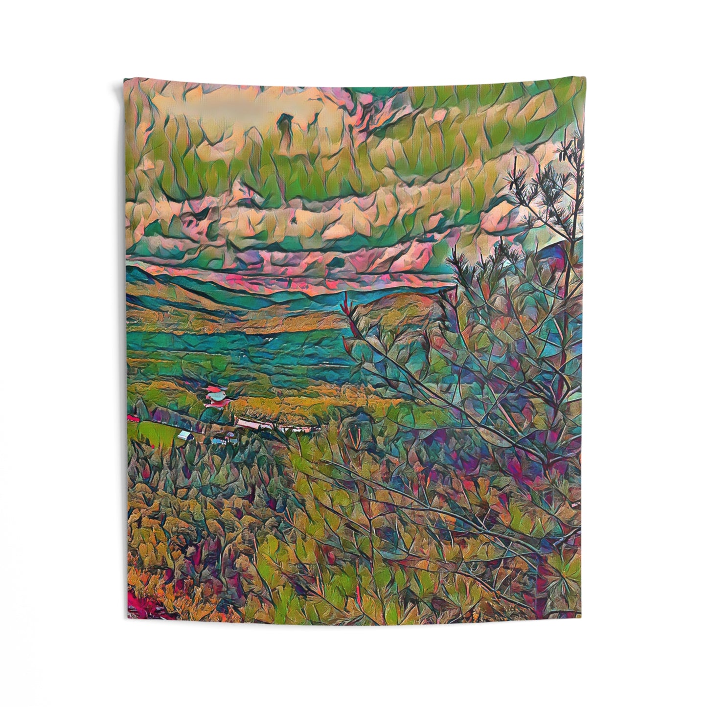 Custom Printed Wall Tapestry Available In Multiple Sizes From The Scenery Series At Intriguing Vistas