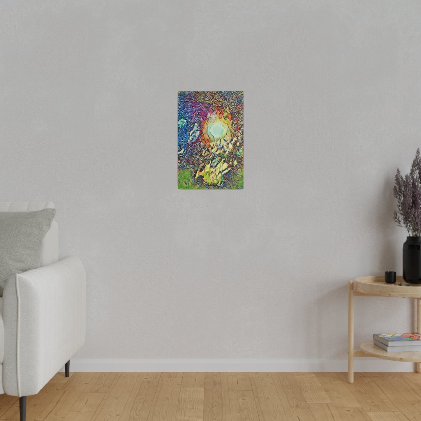 Canvas Art Print in Multiple Portrait Sizes from the Night Sky Series at Intriguing Vistas