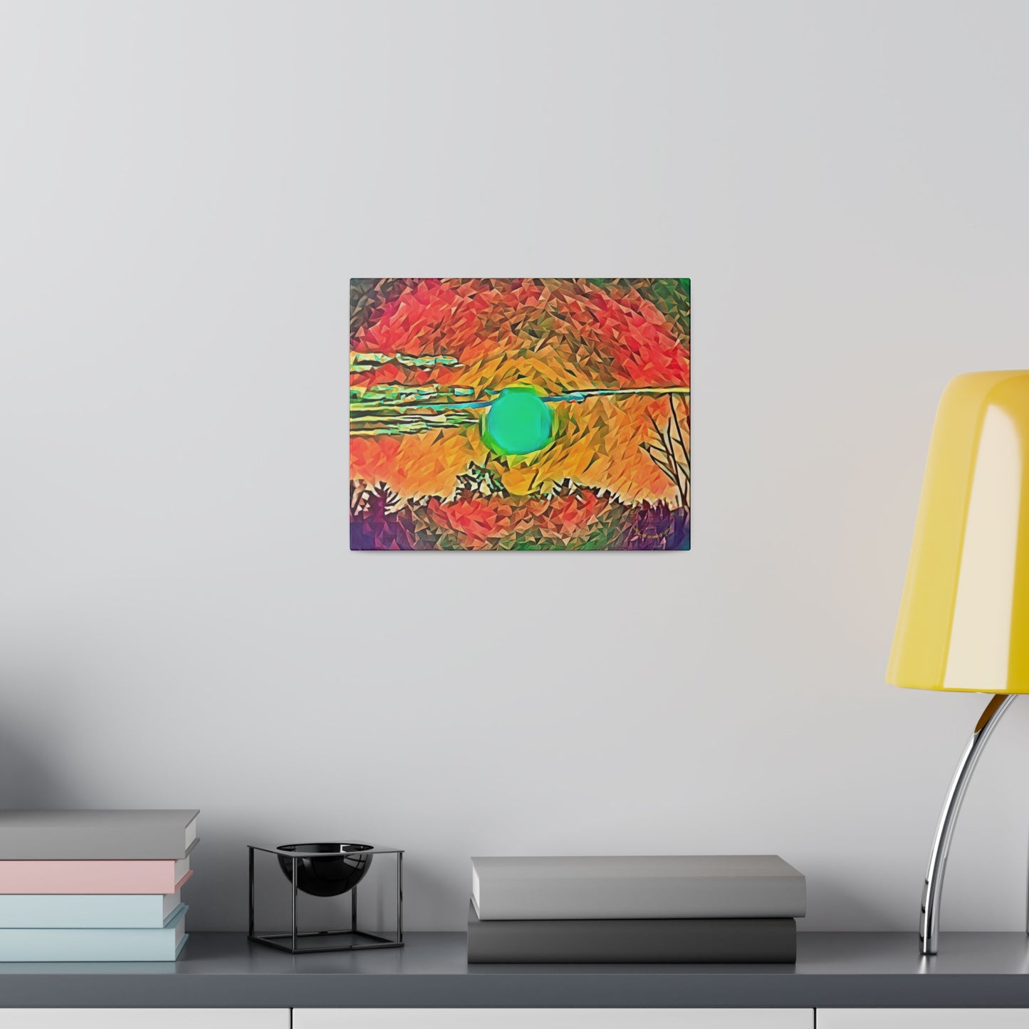 Intriguing Vistas™ Sunset Series Matte Canvas Print in 12 Landscape Sizes!!