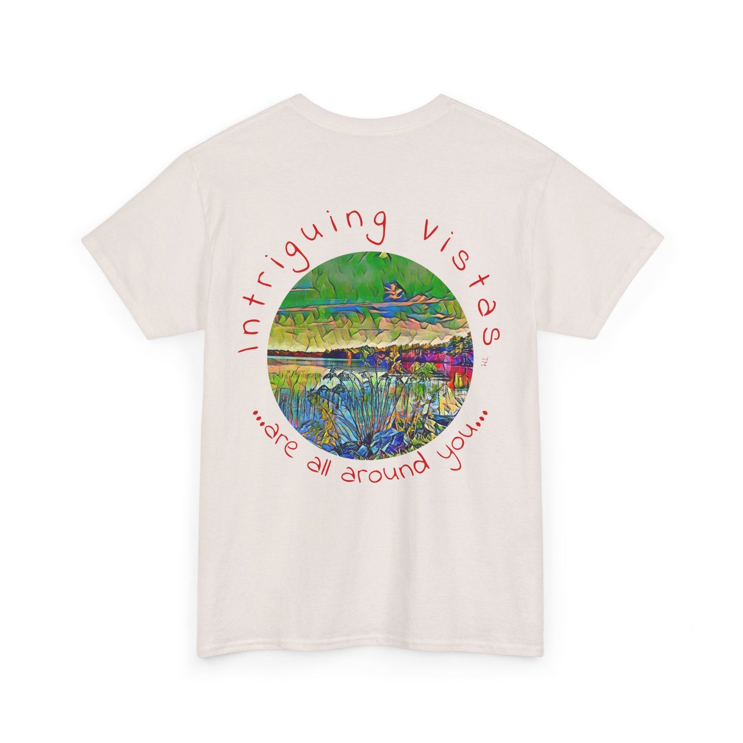 Intriguing Vistas™ Scenery Series Unisex Heavy Cotton Tee