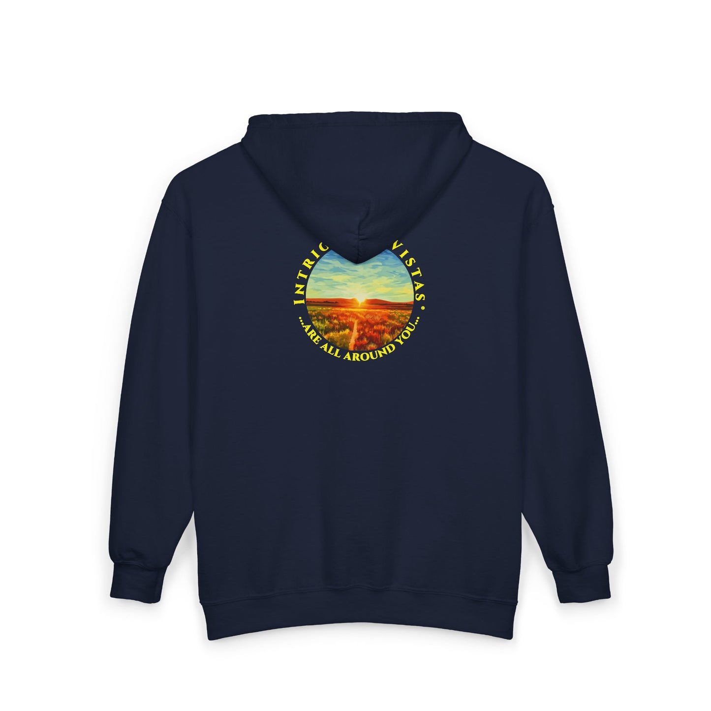 Zip Up Hoodie from Intriguing Vistas®  - Stylish Comfort for Every Adventure