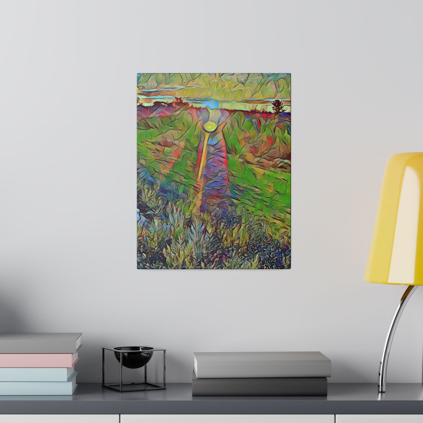 Canvas Print in Multiple Portrait Sizes from the Sunset Series at Intriguing Vistas