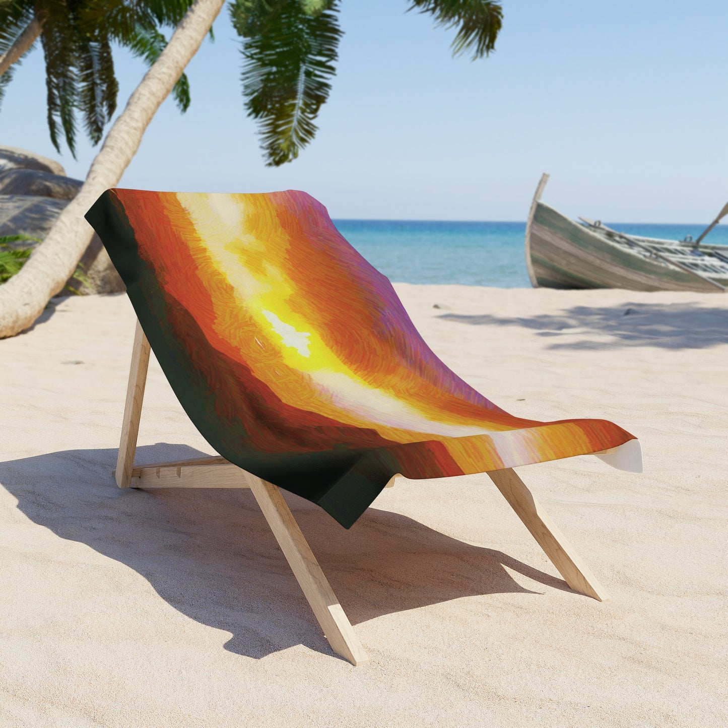 Custom Beach Towel available in two sizes from the Sunset Series at Intriguing Vistas