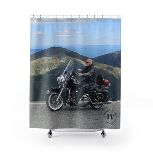 Mt Washington Auto Road Shower Curtain - Mt Washington Design for Bathrooms