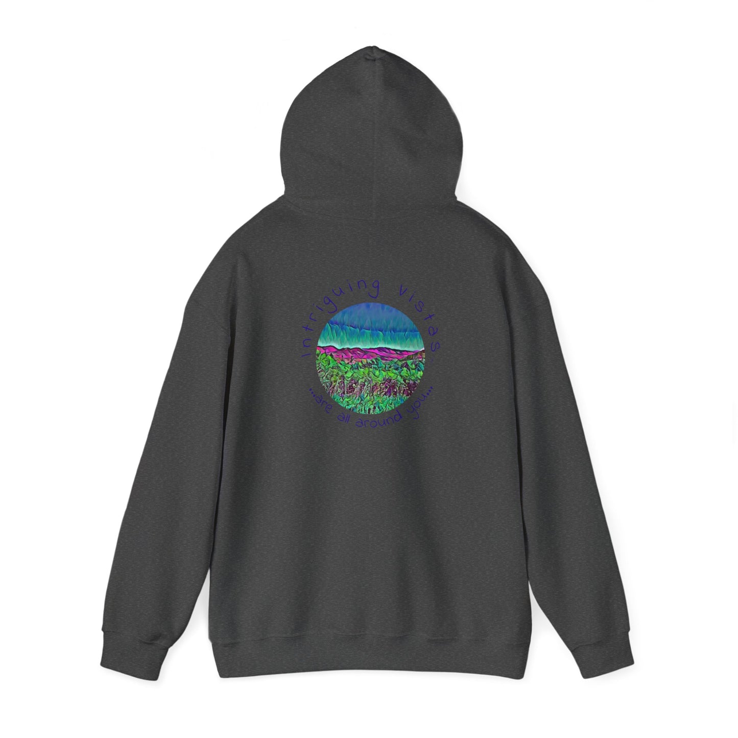 Intriguing Vistas™ Scenery Series Unisex Heavy Blend™ Hooded Sweatshirt