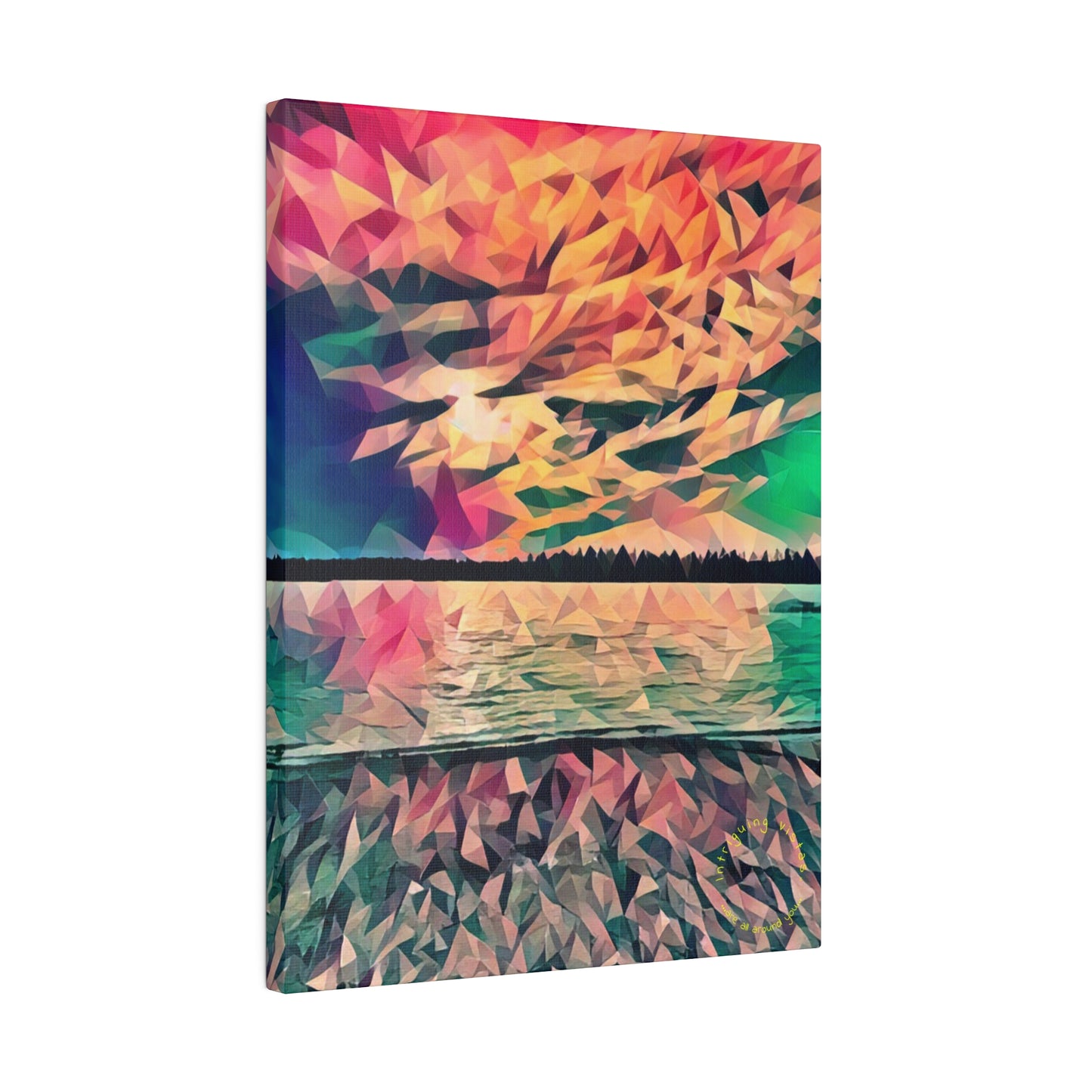 Intriguing Vistas™ Sunset Series Matte Canvas Print in 12 Portrait Sizes!!