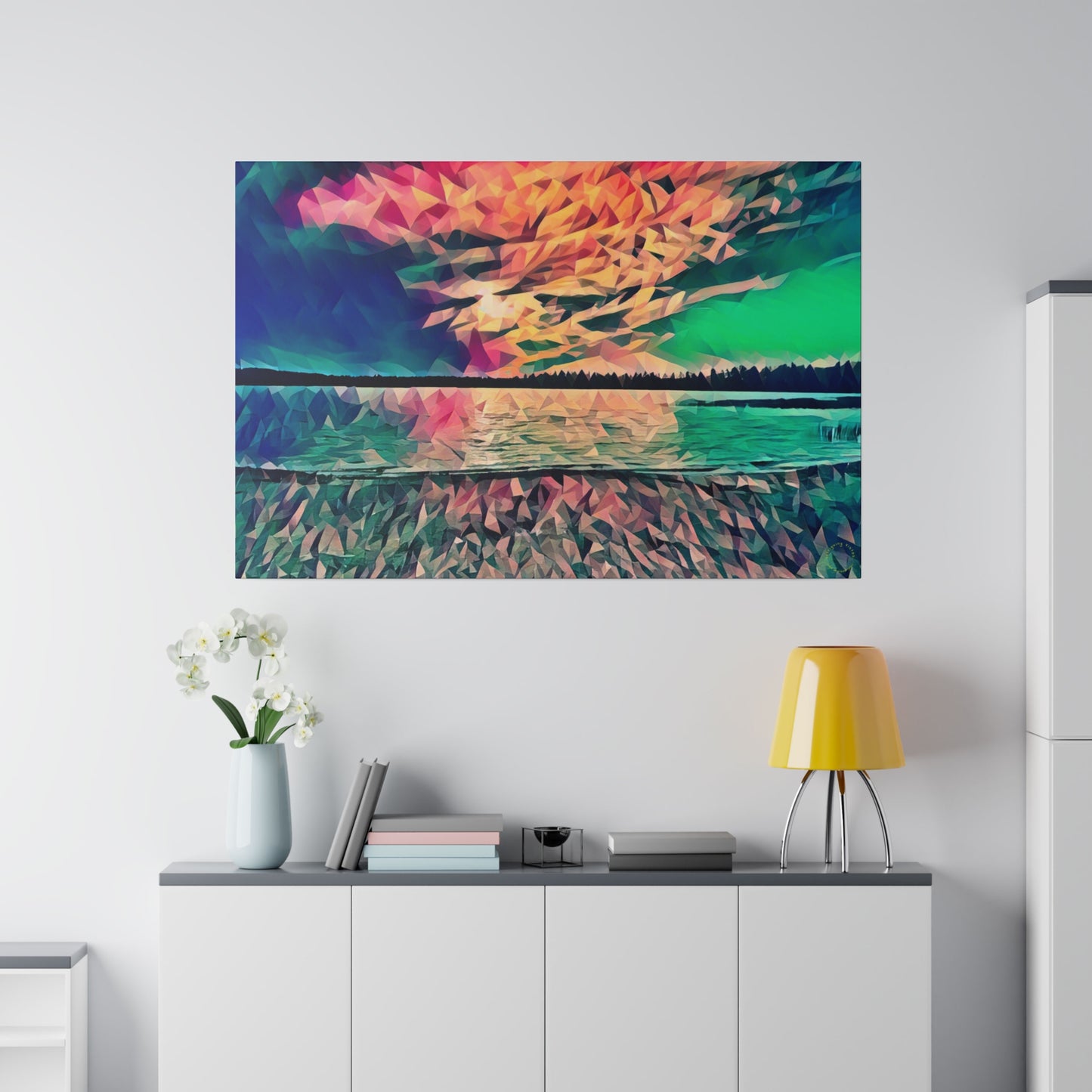 Intriguing Vistas™ Sunset Series Matte Canvas Printed in 12 Landscape Sizes!!