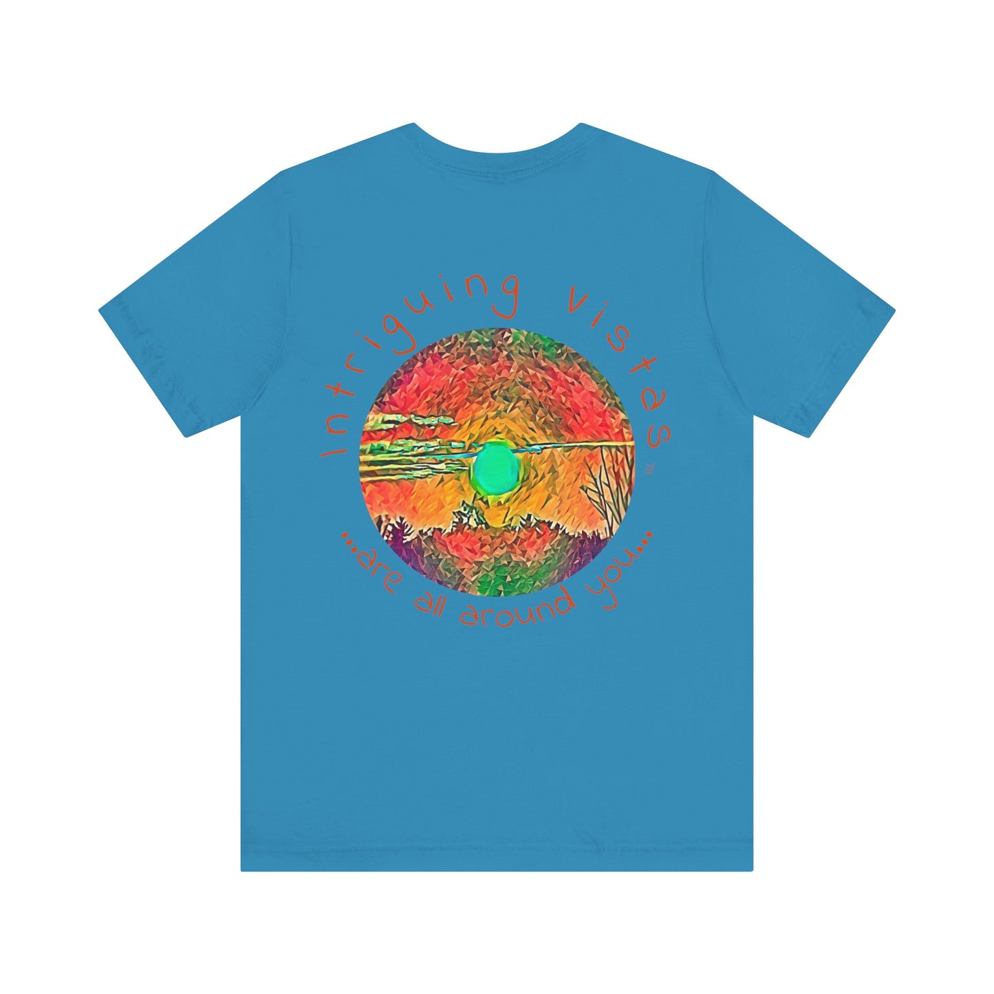 Intriguing Vistas™ Sunset Series Unisex Jersey Short Sleeve Tee