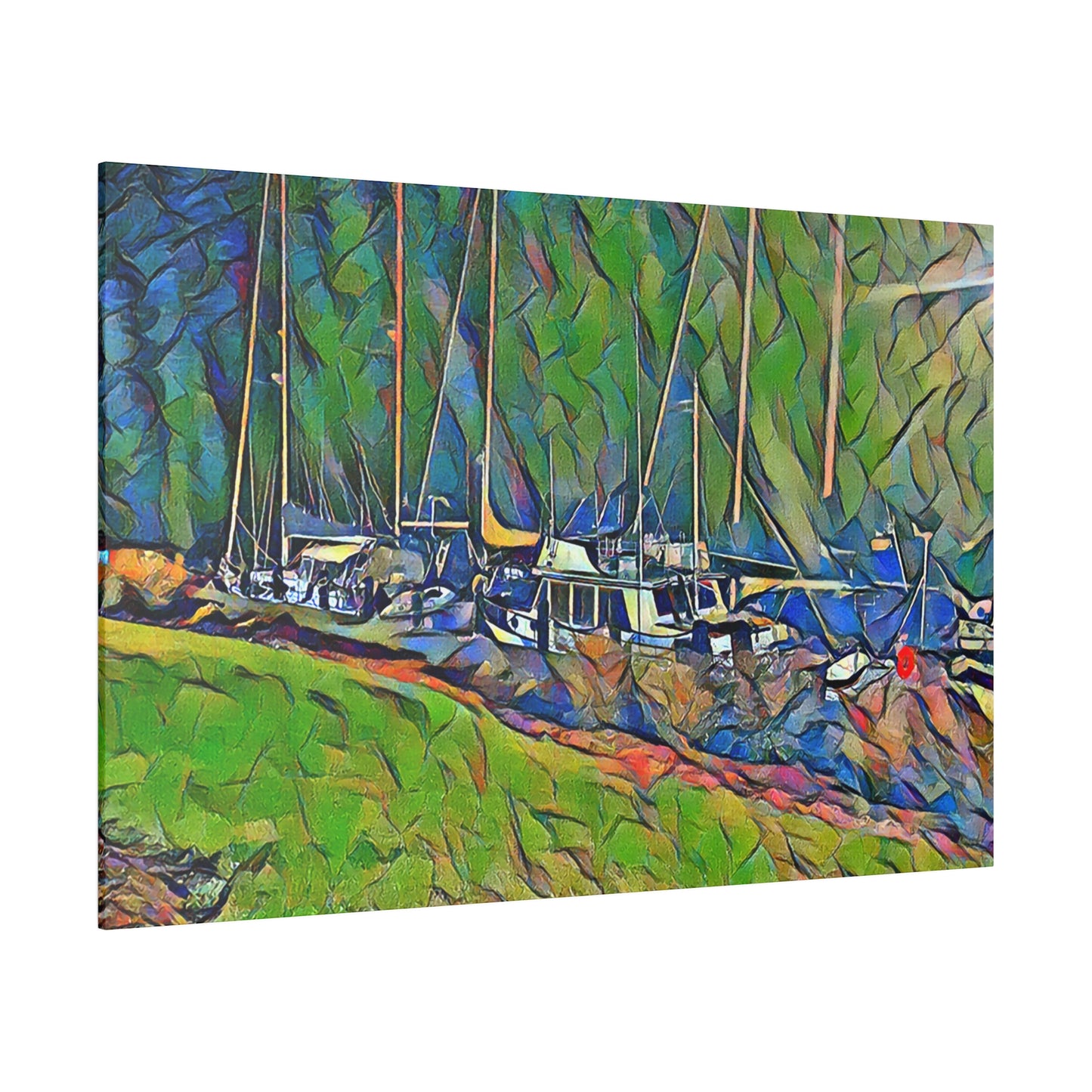 Canvas Art Print in Multiple Landscape Sizes from the Nautical Series at Intriguing Vistas