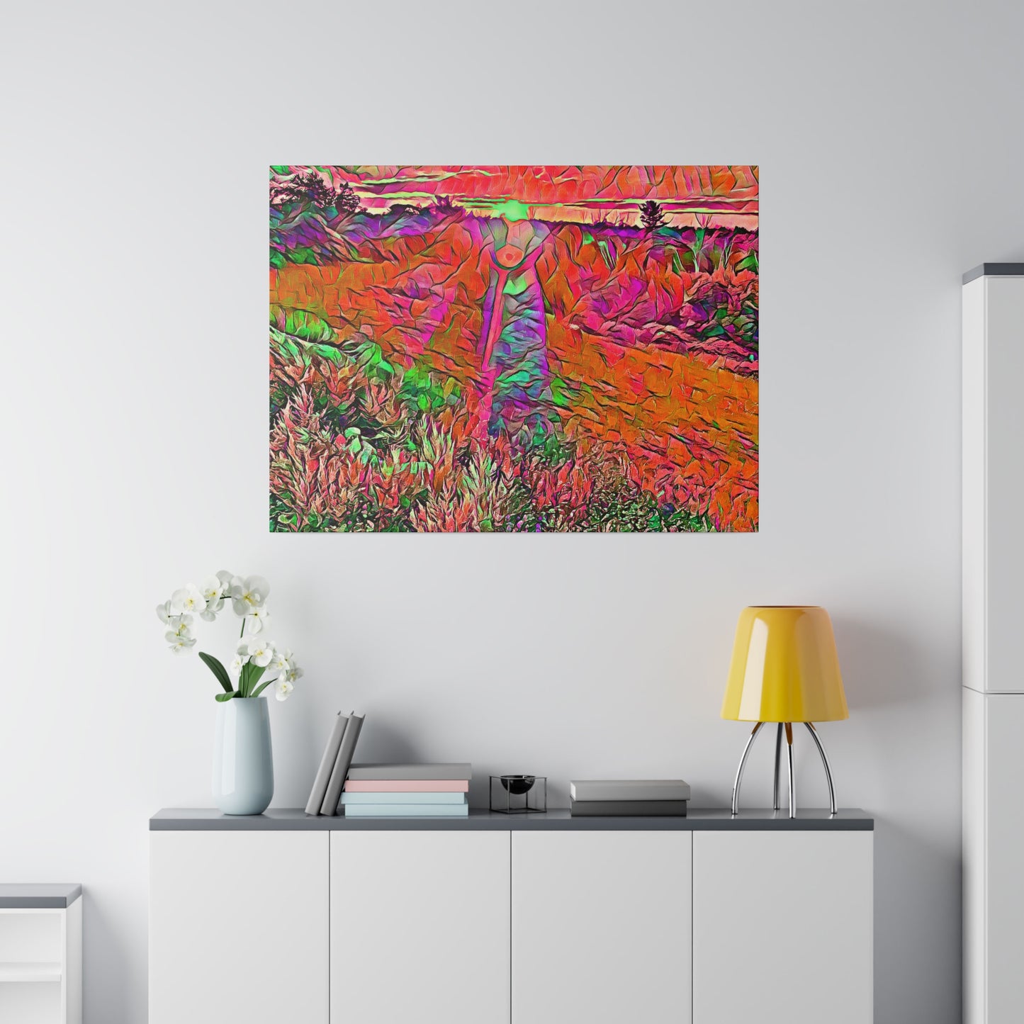 Canvas Art Print in Multiple Landscape Sizes from the Sunset Series at Intriguing Vistas