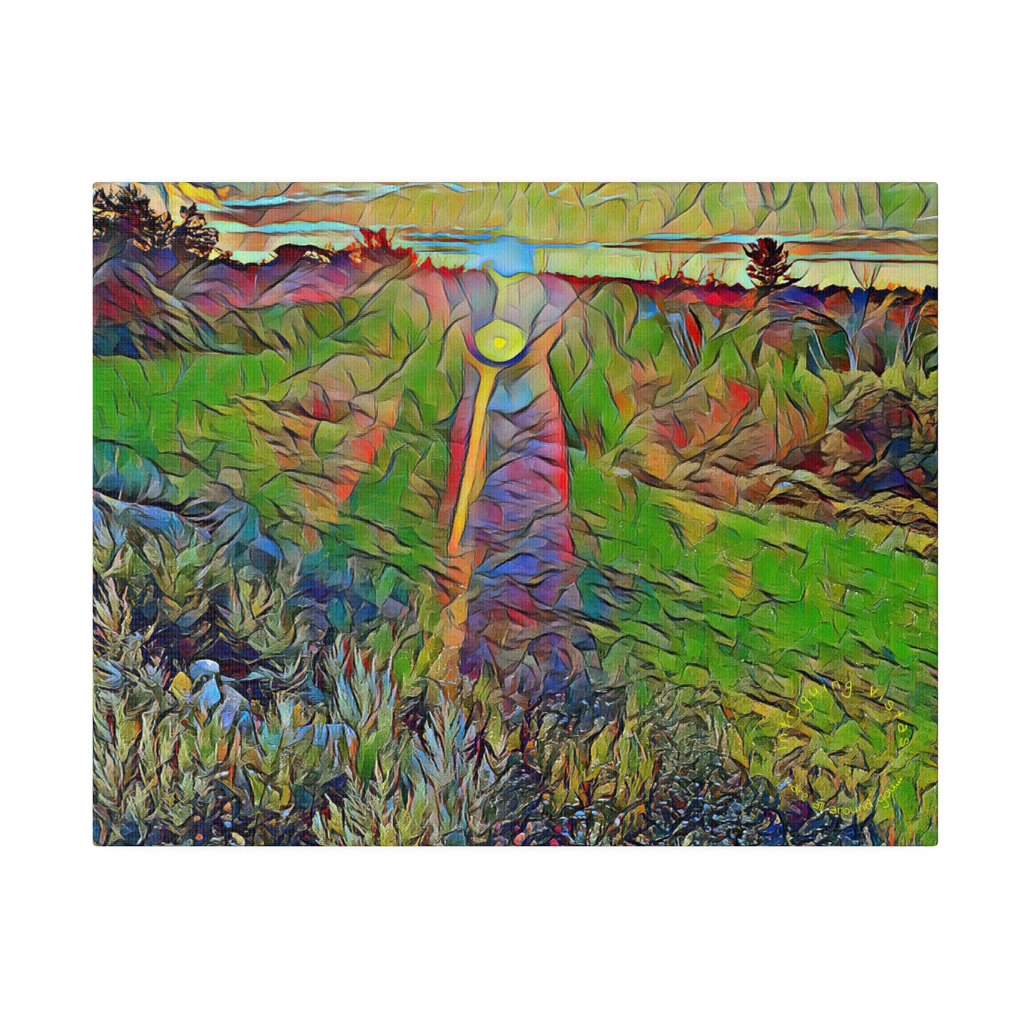 Intriguing Vistas™ Sunset Series Matte Canvas Print in 12 Horizontal Sizes!!