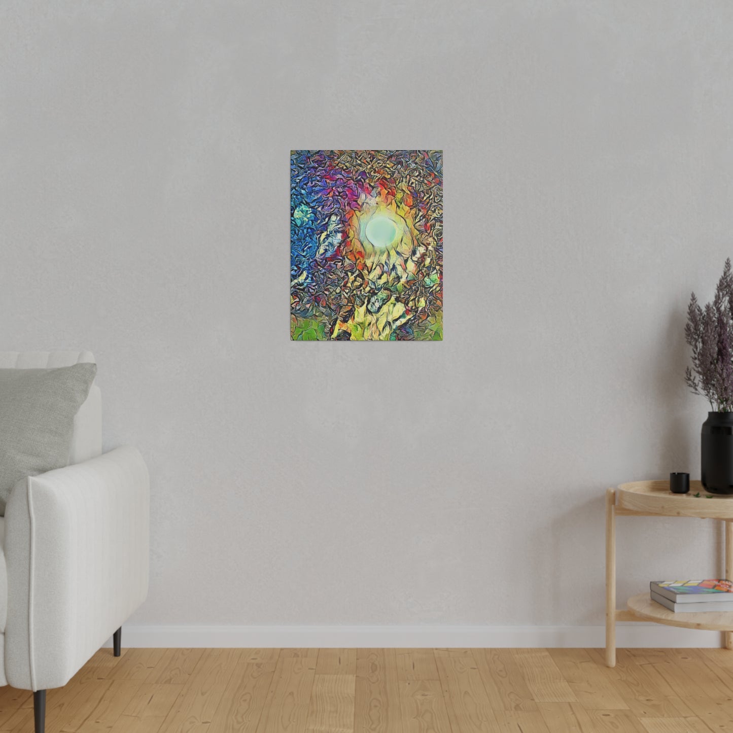 Canvas Art Print in Multiple Portrait Sizes from the Night Sky Series at Intriguing Vistas