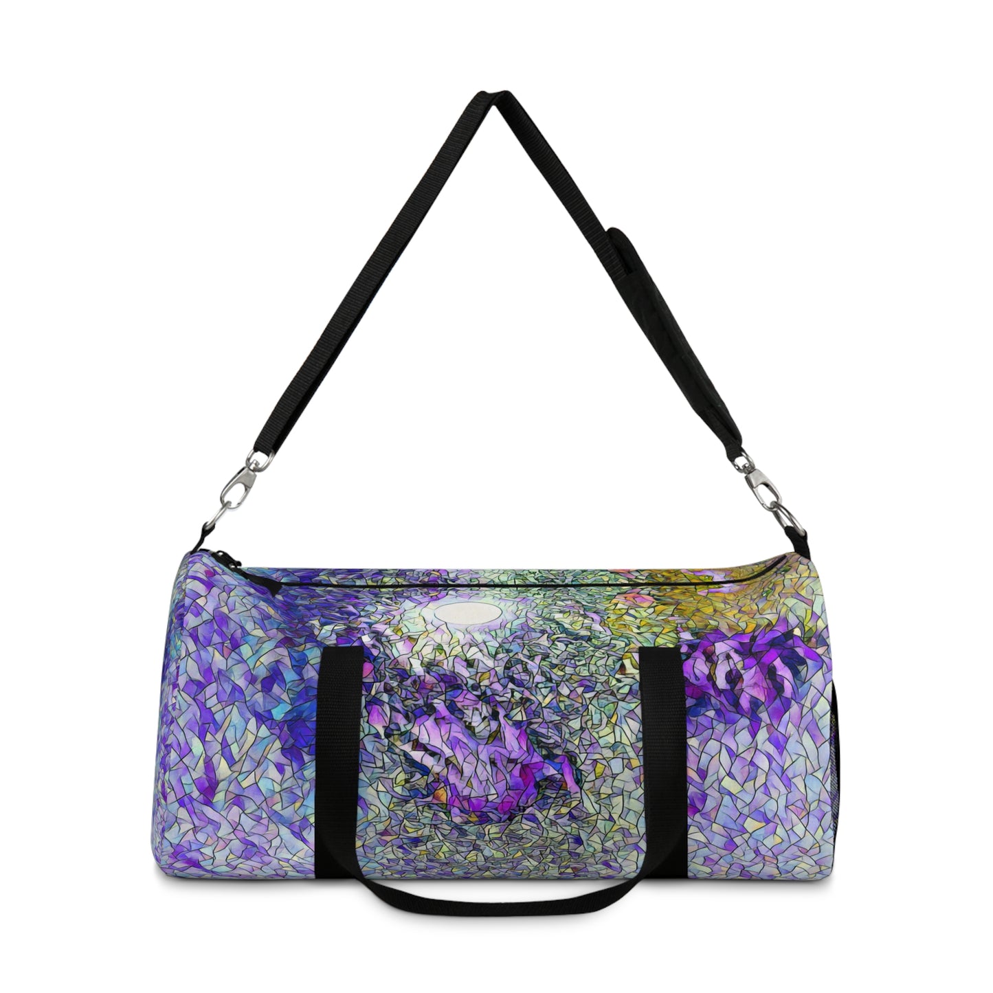 Custom Duffel Bag available in two sizes from the Night Sky Series at Intriguing Vistas