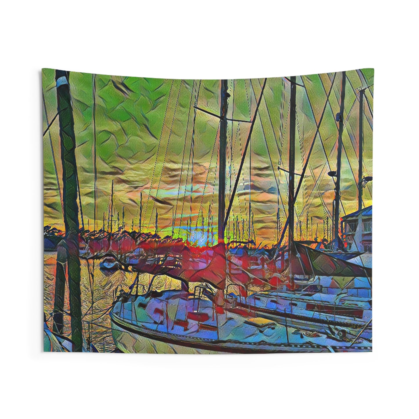 Intriguing Vistas™ Nautical Series Printed Wall Tapestry