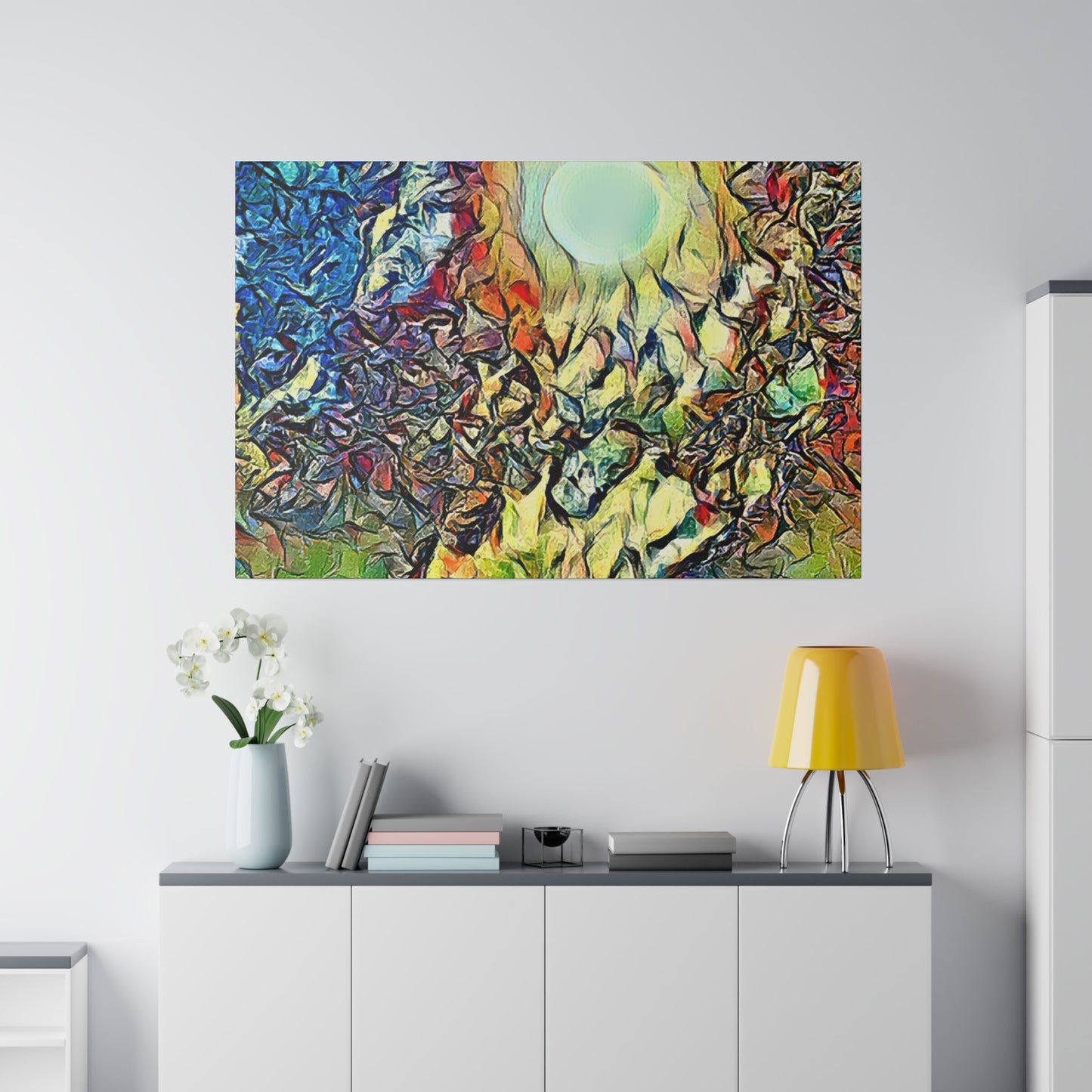 Intriguing Vistas™ Night Sky Series Matte Canvas Print in 12 Landscape Sizes!!