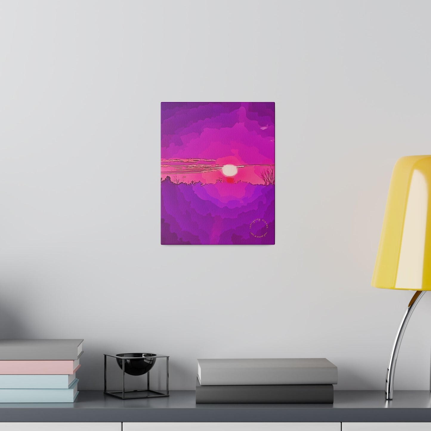 Intriguing Vistas™ Sunset Series Matte Canvas Print in 12 Vertical Sizes!!