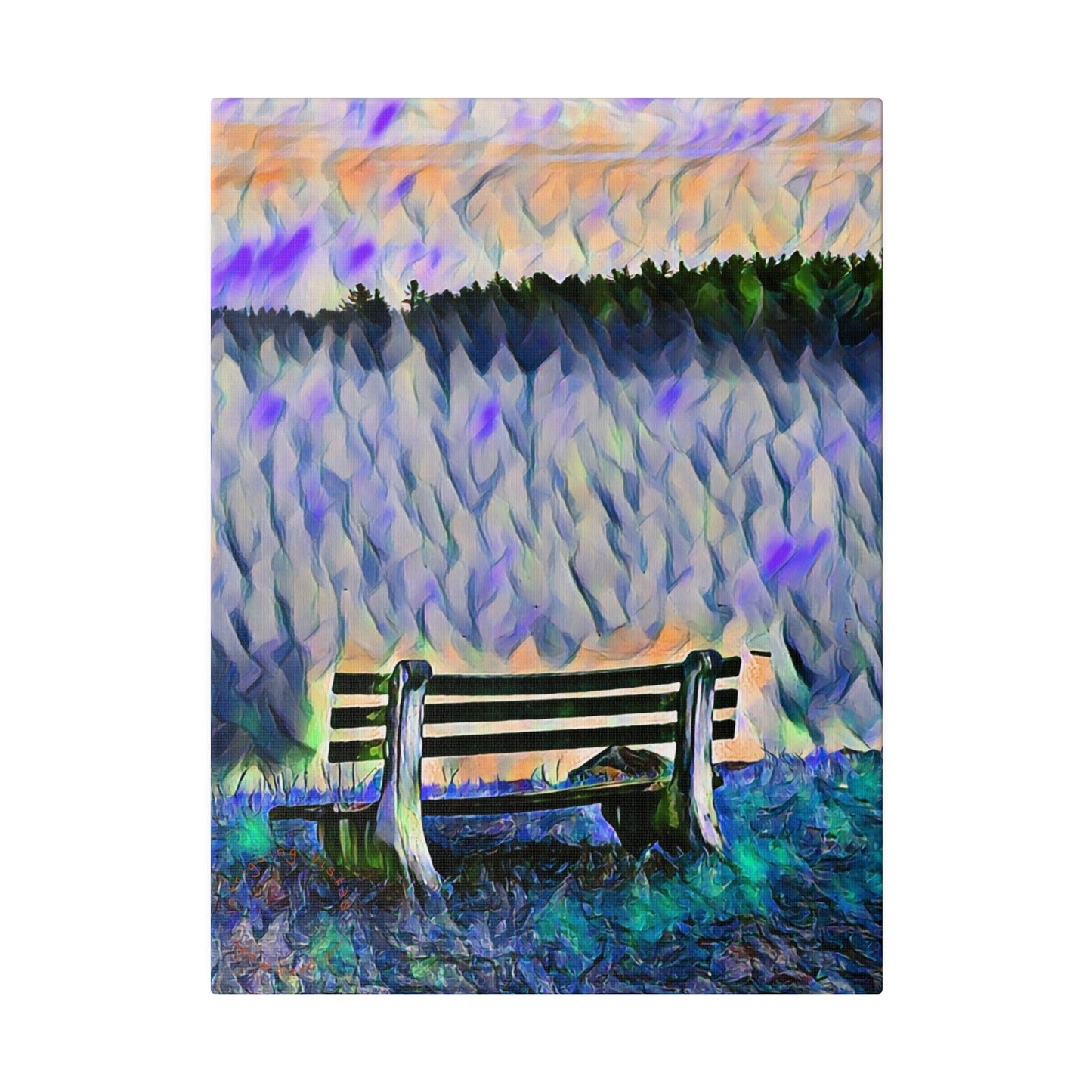 Intriguing Vistas™ Scenery Series Matte Canvas Print in 12 Portrait Sizes!!