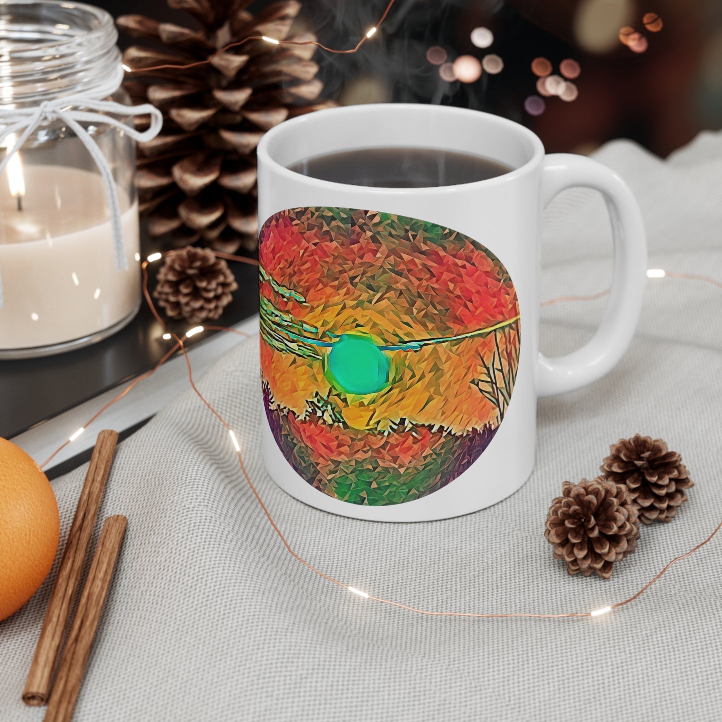 Intriguing Vistas™ Sunset Series Ceramic Mug 11oz