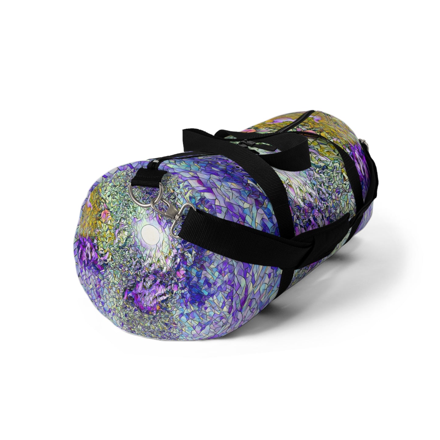 Custom Duffel Bag available in two sizes from the Night Sky Series at Intriguing Vistas