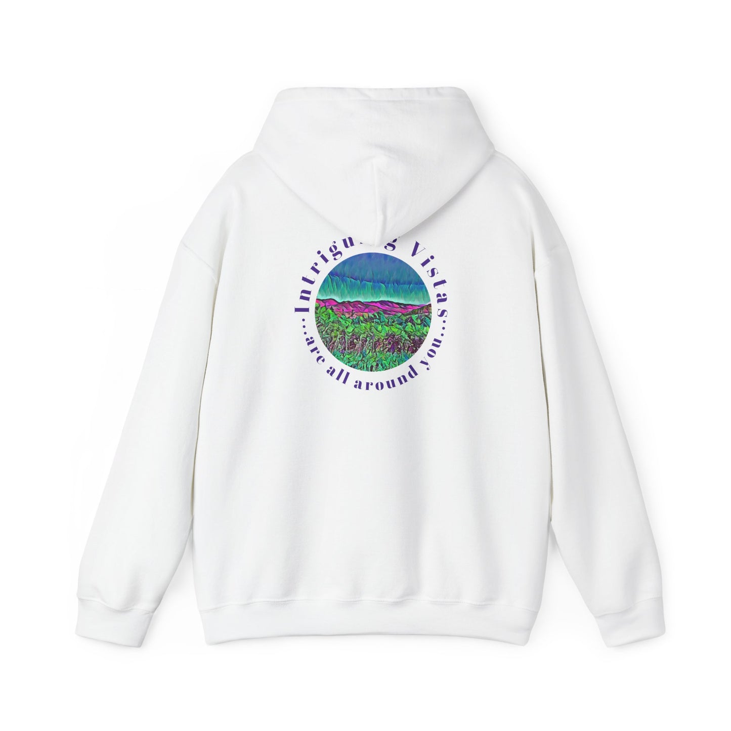 Gildan 18500 Unisex Adult Heavy Blend Crewneck Hooded Sweatshirt from the Scenery Series at Intriguing Vistas