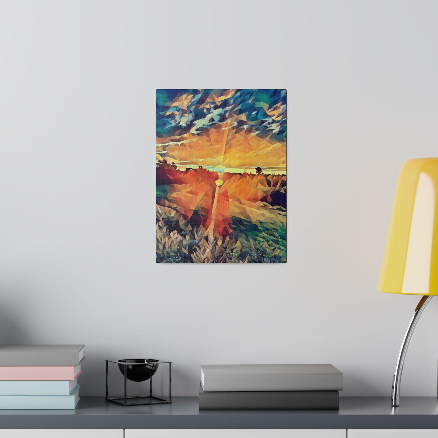 Intriguing Vistas™ Scenery Series Matte Canvas Print in 12 Portrait Sizes!!