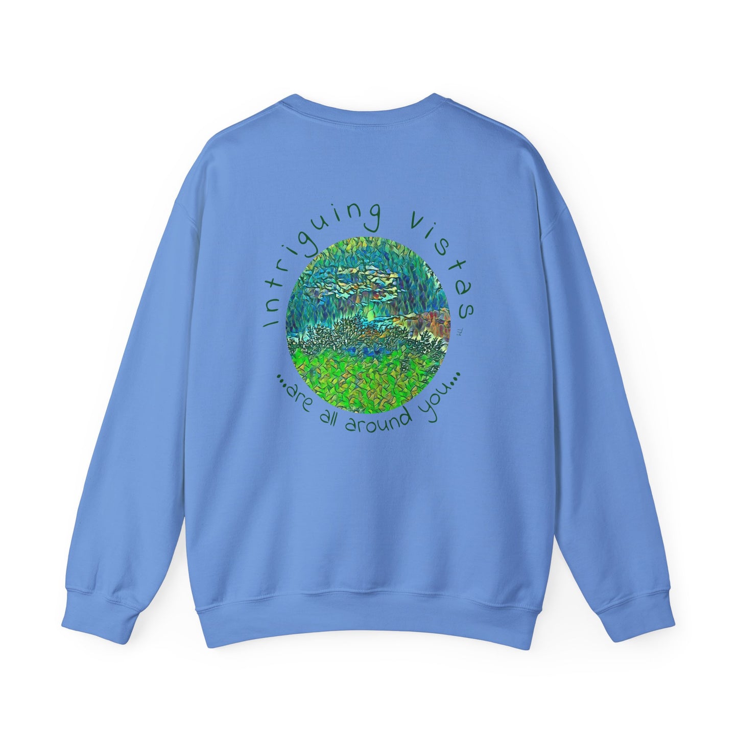 Gildan 18000 Unisex Adult Heavy Blend Crewneck Sweatshirt from the Scenery Series at Intriguing Vistas