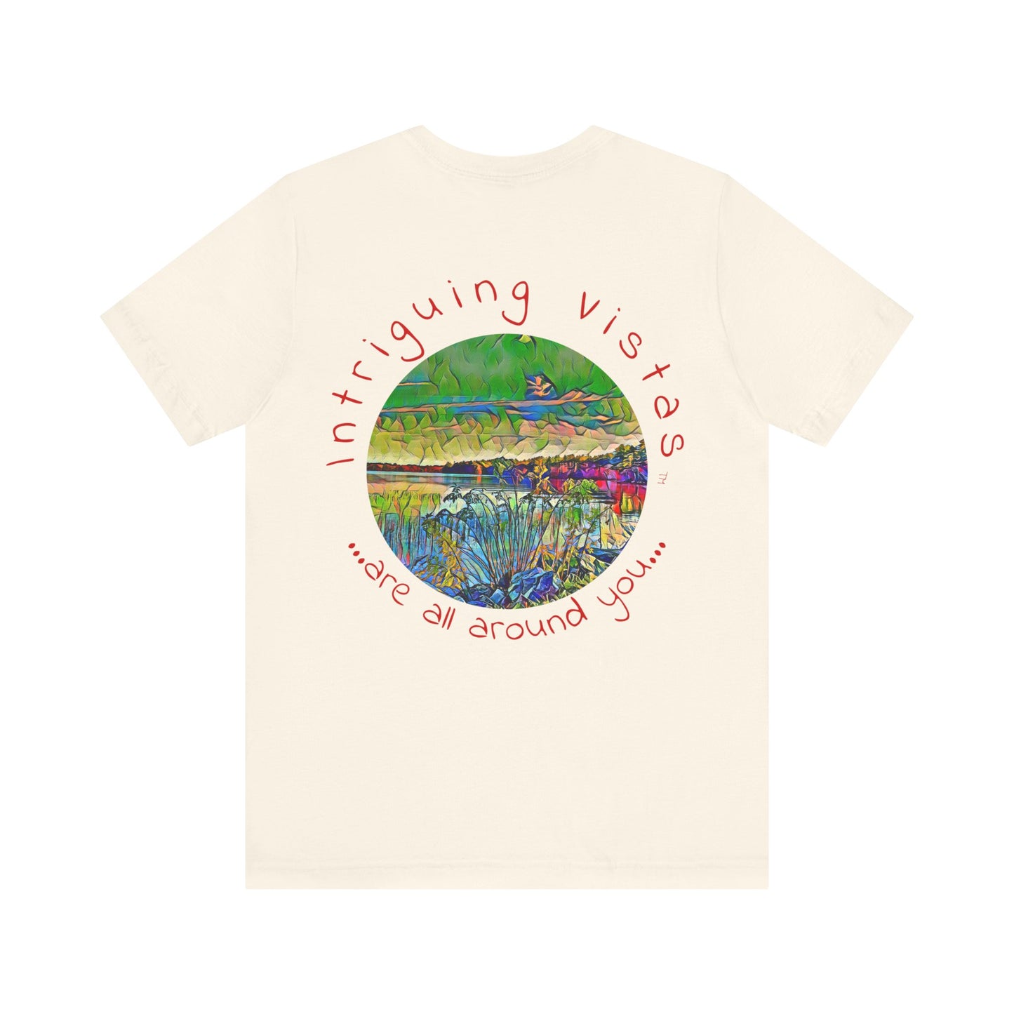 Intriguing Vistas™Scenery Series Unisex Jersey Short Sleeve Tee