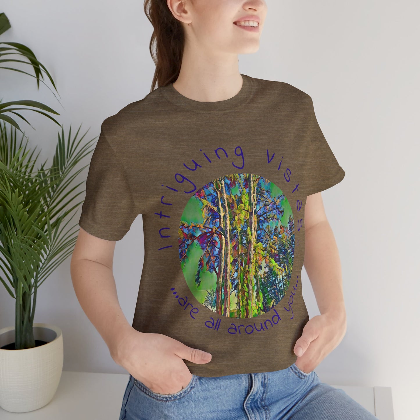 Intriguing Vistas™ Series Unisex Jersey Short Sleeve Tee