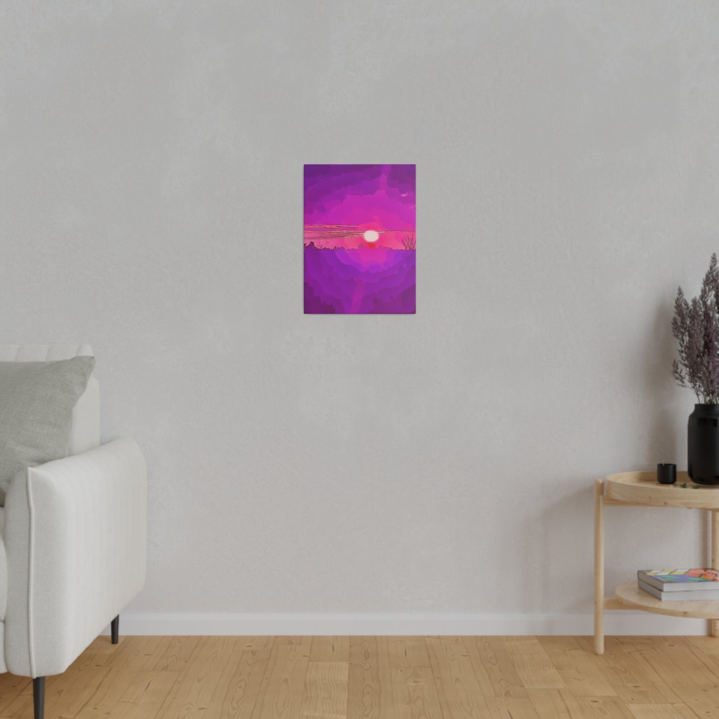 Canvas Print in Multiple Portrait Sizes from the Sunset Series at Intriguing Vistas