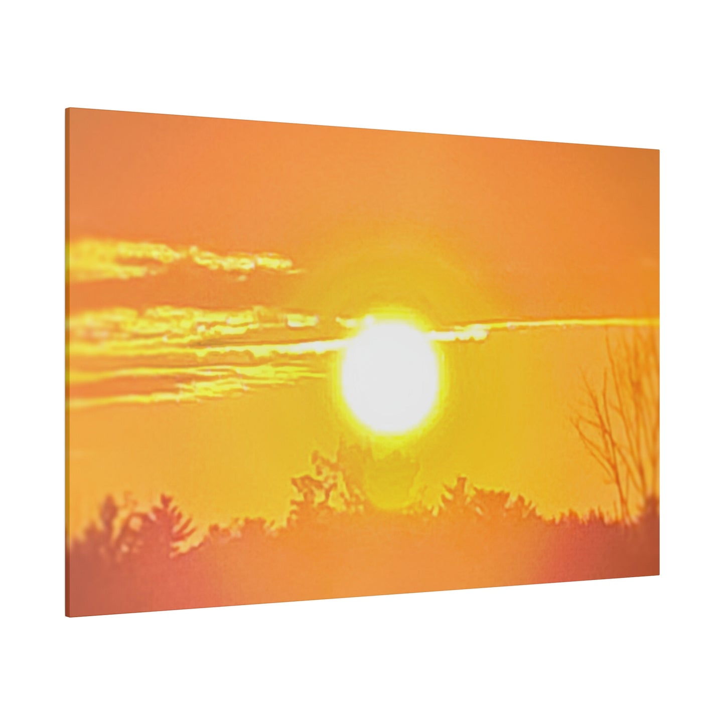 Canvas Print in Multiple Landscape Sizes from the Sunset Series at Intriguing Vistas