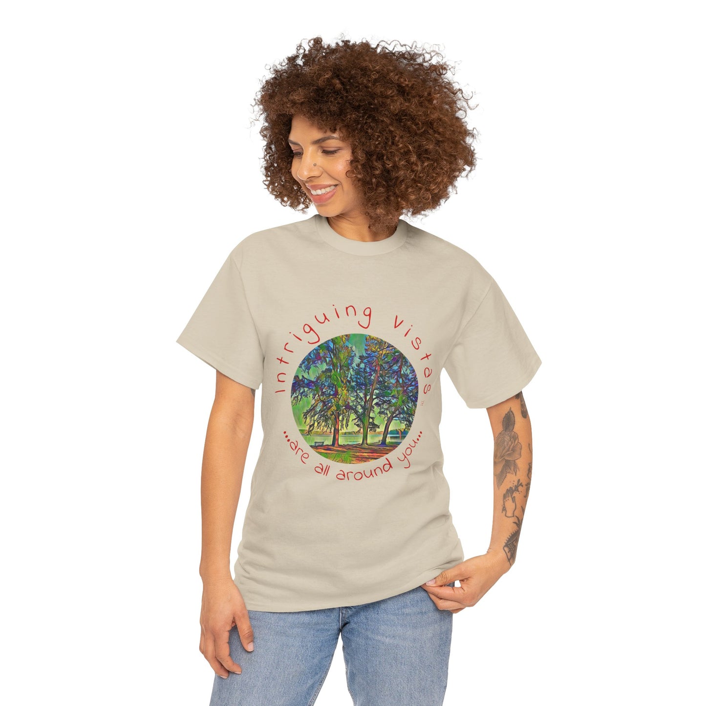 Gildan 5000 Unisex Adult Heavy Cotton Tee from the Scenery Series at Intriguing Vistas