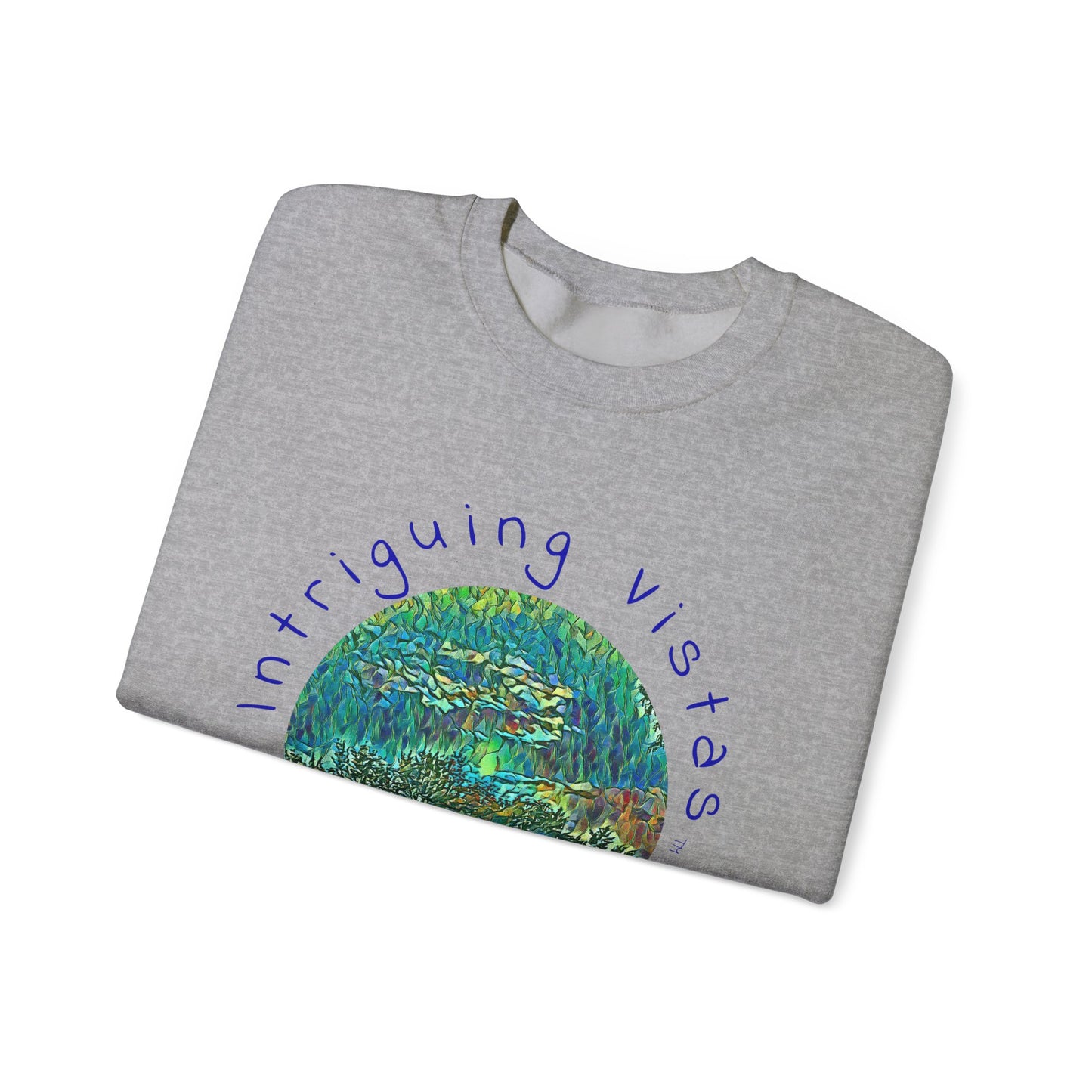 Gildan 18000 Unisex Adult Heavy Blend Crewneck Sweatshirt from the Night Sky Series at Intriguing Vistas