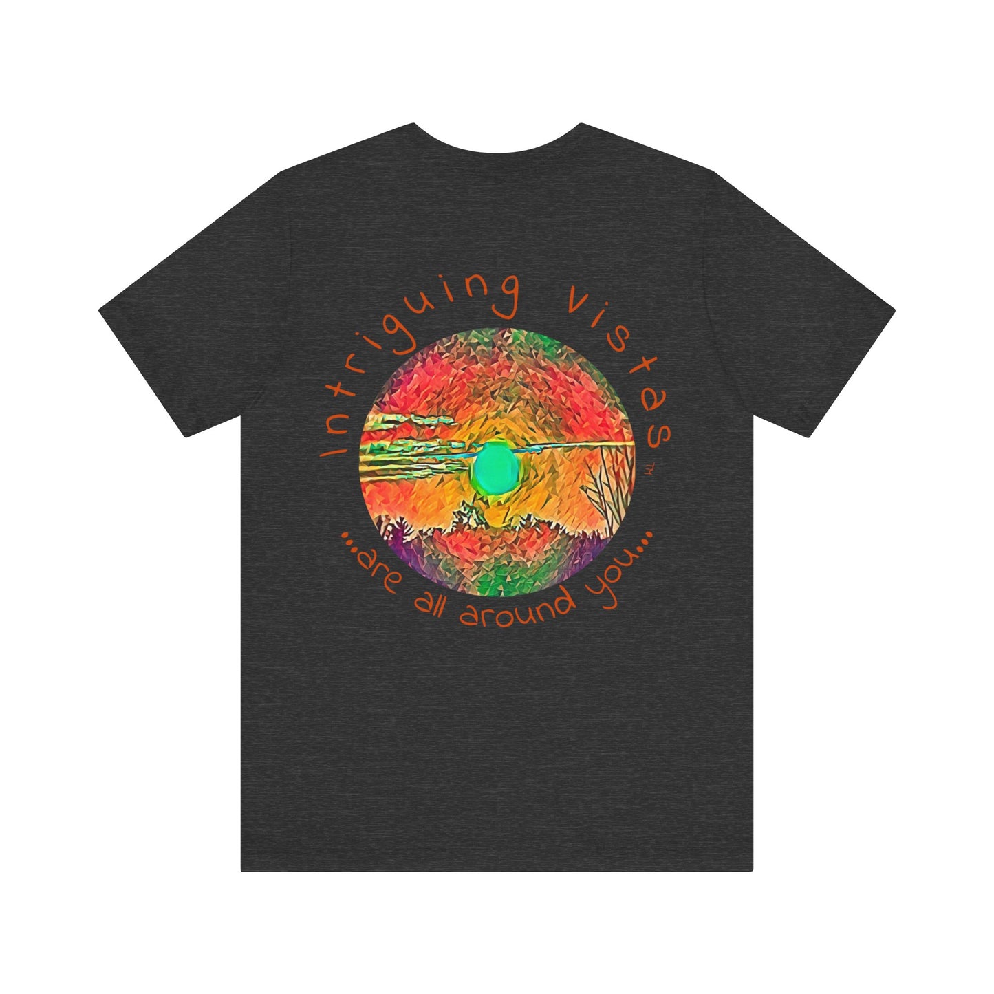 Intriguing Vistas™ Sunset Series Unisex Jersey Short Sleeve Tee