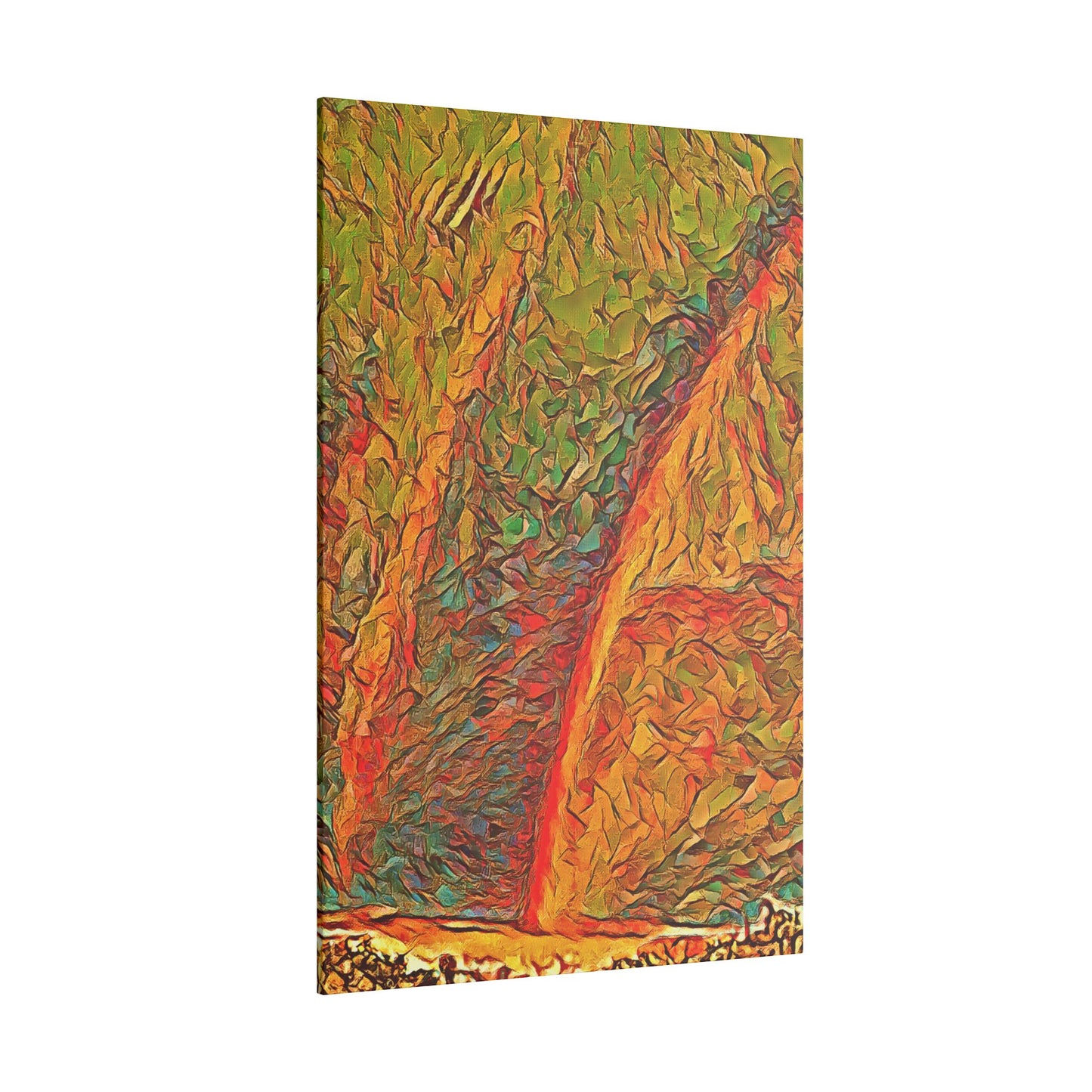 Canvas Print in Multiple Portrait Sizes from the Rainbow Series at Intriguing Vistas