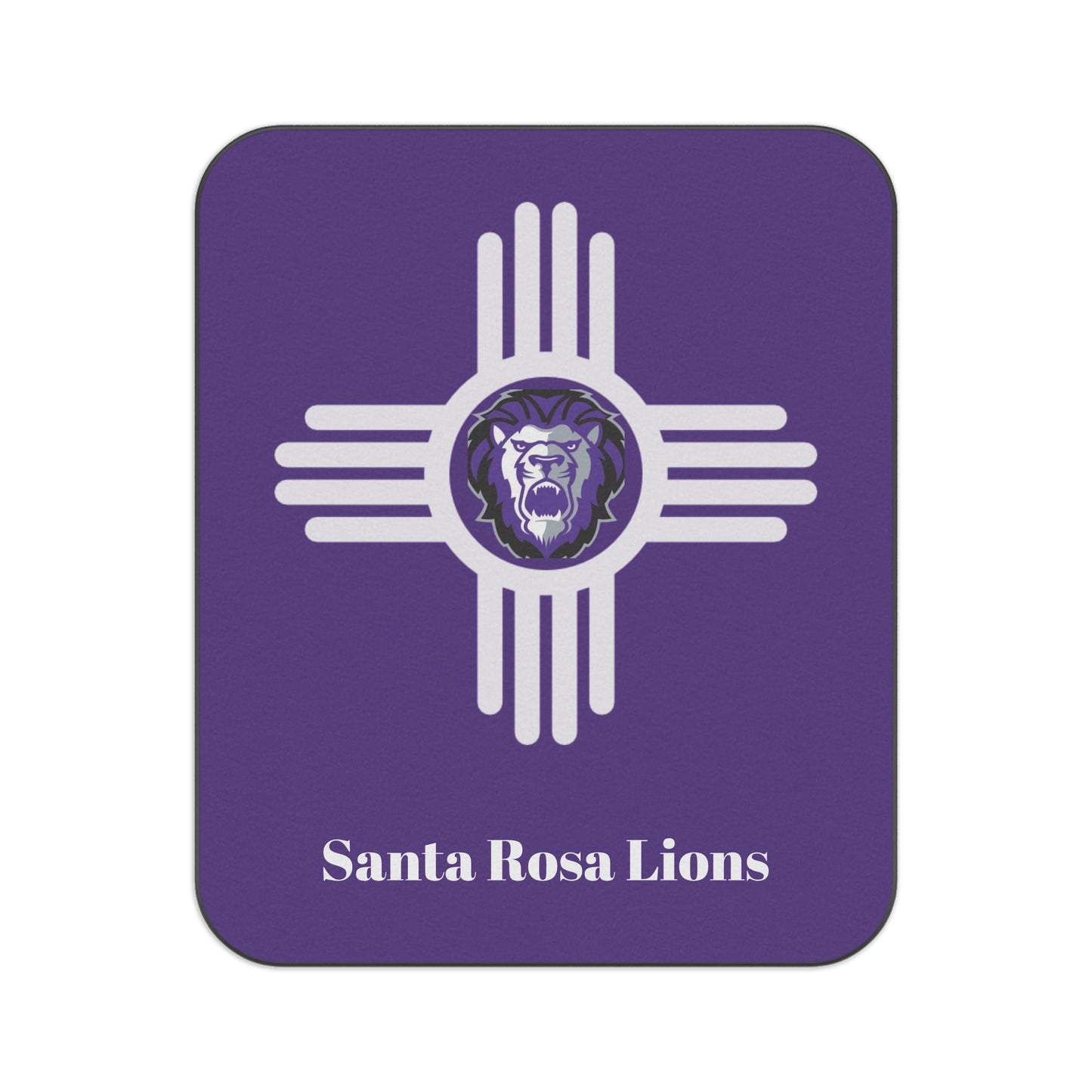 Santa Rosa Lions Picnic Blanket / Purple