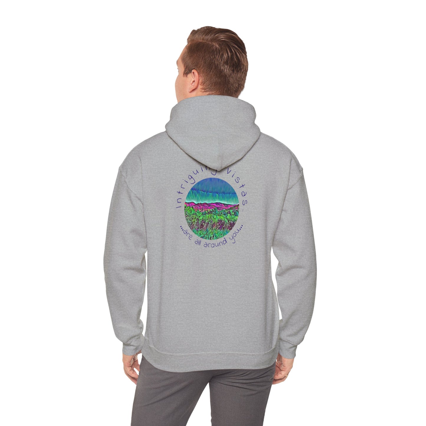 Intriguing Vistas™ Scenery Series Unisex Heavy Blend™ Hooded Sweatshirt