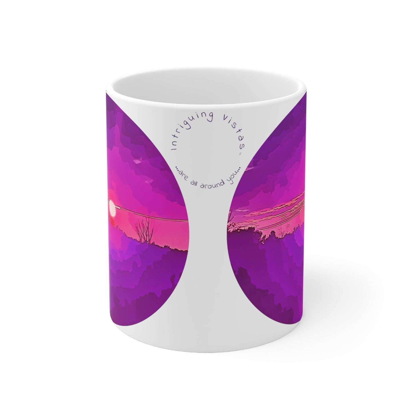 Intriguing Vistas™ Sunset Series Ceramic Mug 11oz