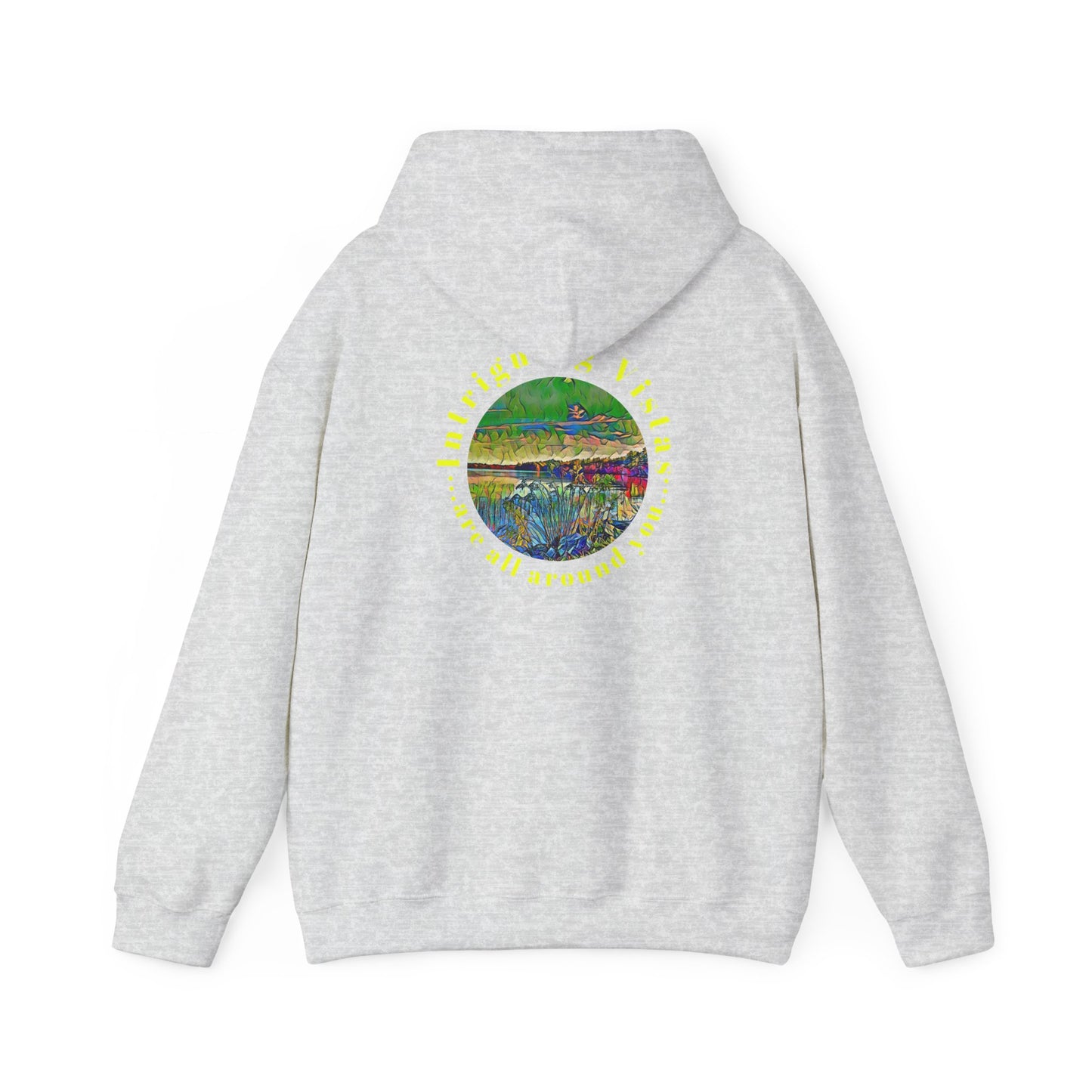 Gildan 18500 Unisex Adult Heavy Blend Crewneck Hooded Sweatshirt from the Scenery Series at Intriguing Vistas