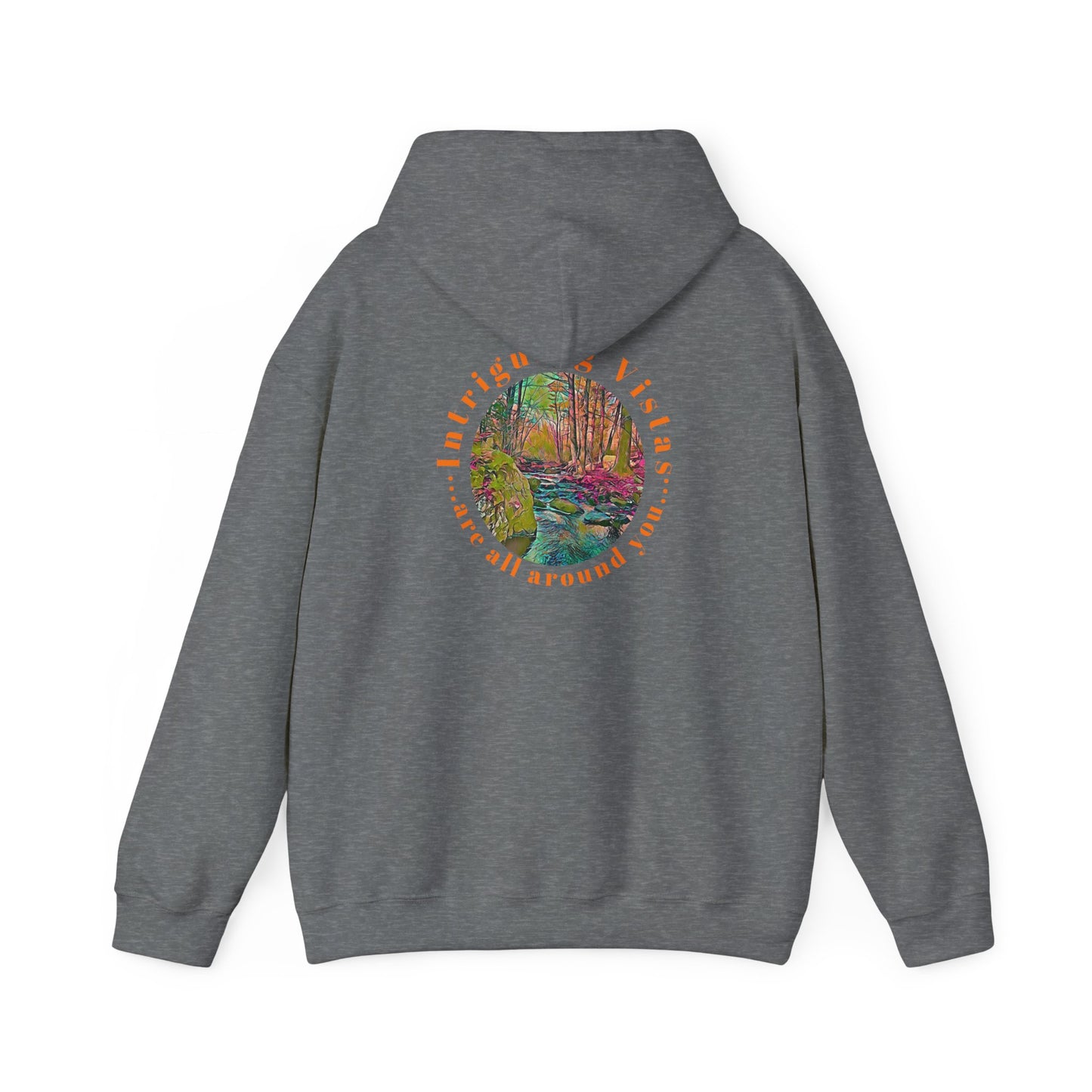 Gildan 18500 Unisex Adult Heavy Blend Crewneck Hooded Sweatshirt from the Sunset Series at Intriguing Vistas