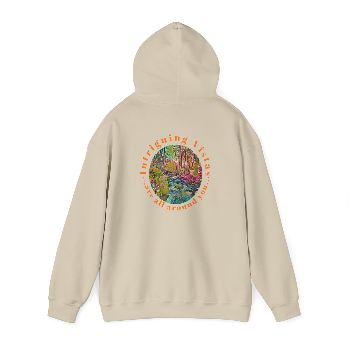 Gildan 18500 Unisex Adult Heavy Blend Crewneck Hooded Sweatshirt from the Sunset Series at Intriguing Vistas