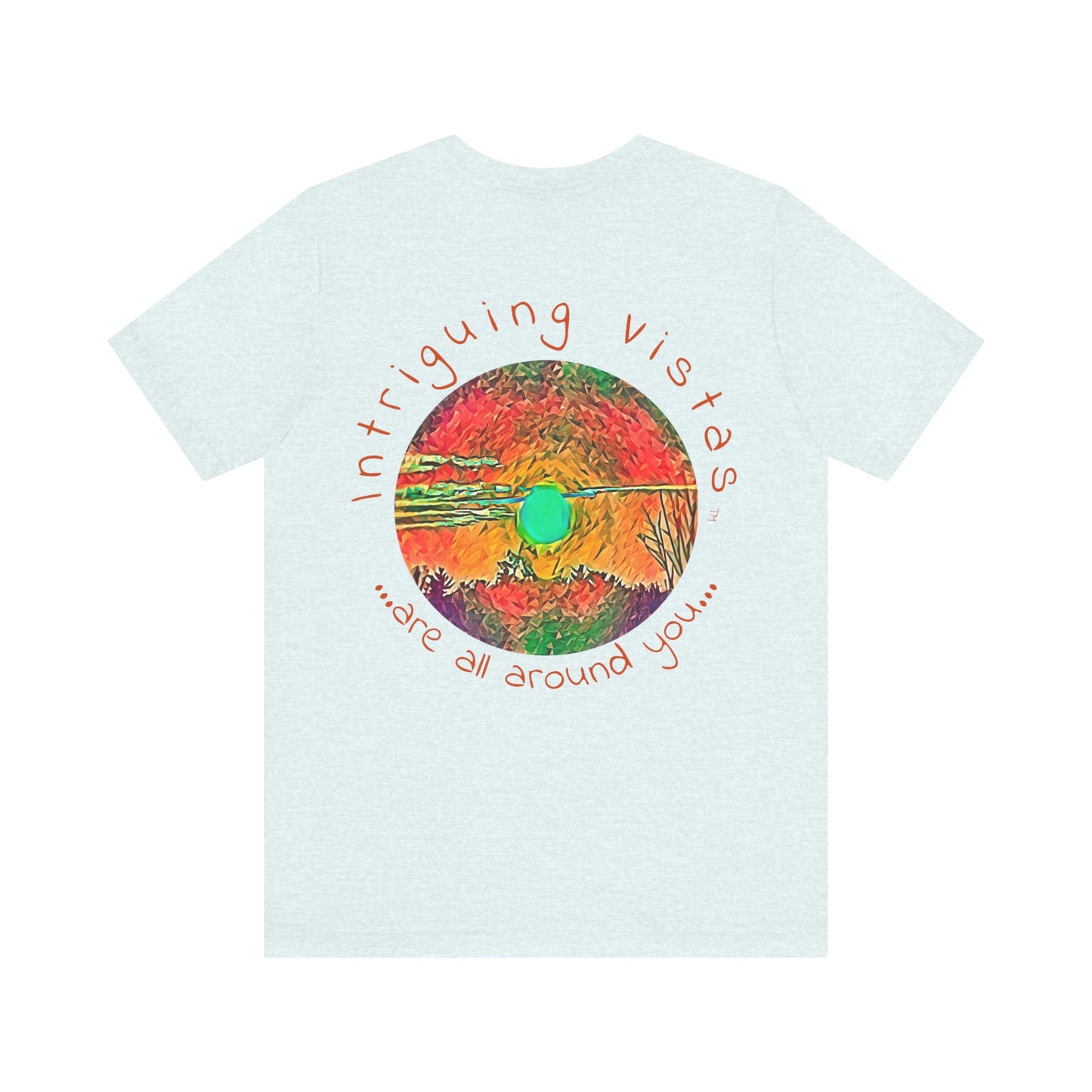 Intriguing Vistas™ Sunset Series Unisex Jersey Short Sleeve Tee