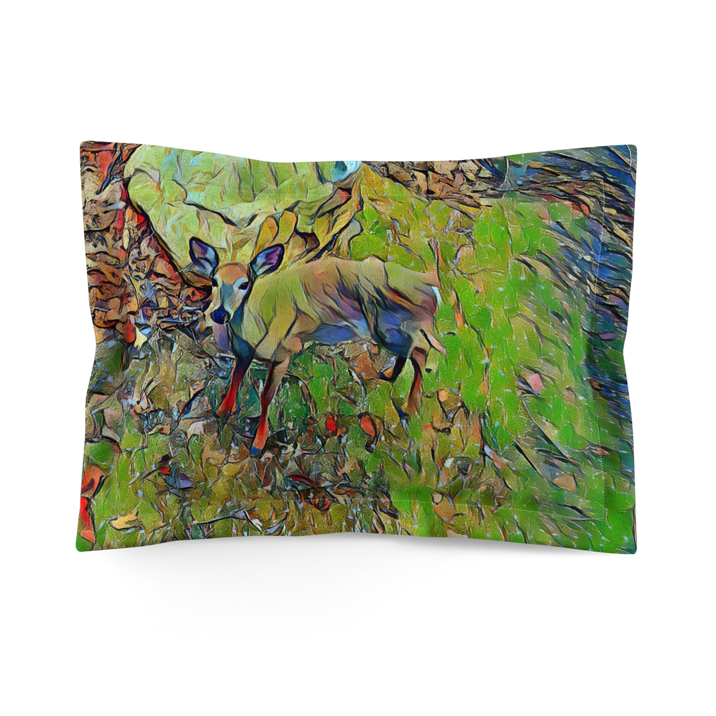 Custom Pillow Sham From The Wildlife Series at Intriguing Vistas