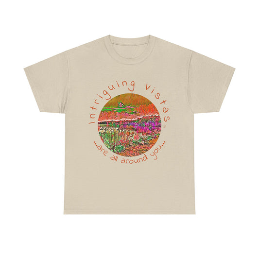 Intriguing Vistas™ Scenery Series Unisex Heavy Cotton Tee