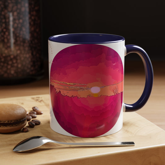 Intriguing Vistas™ Sunset Series Accent Coffee Mug, 11oz