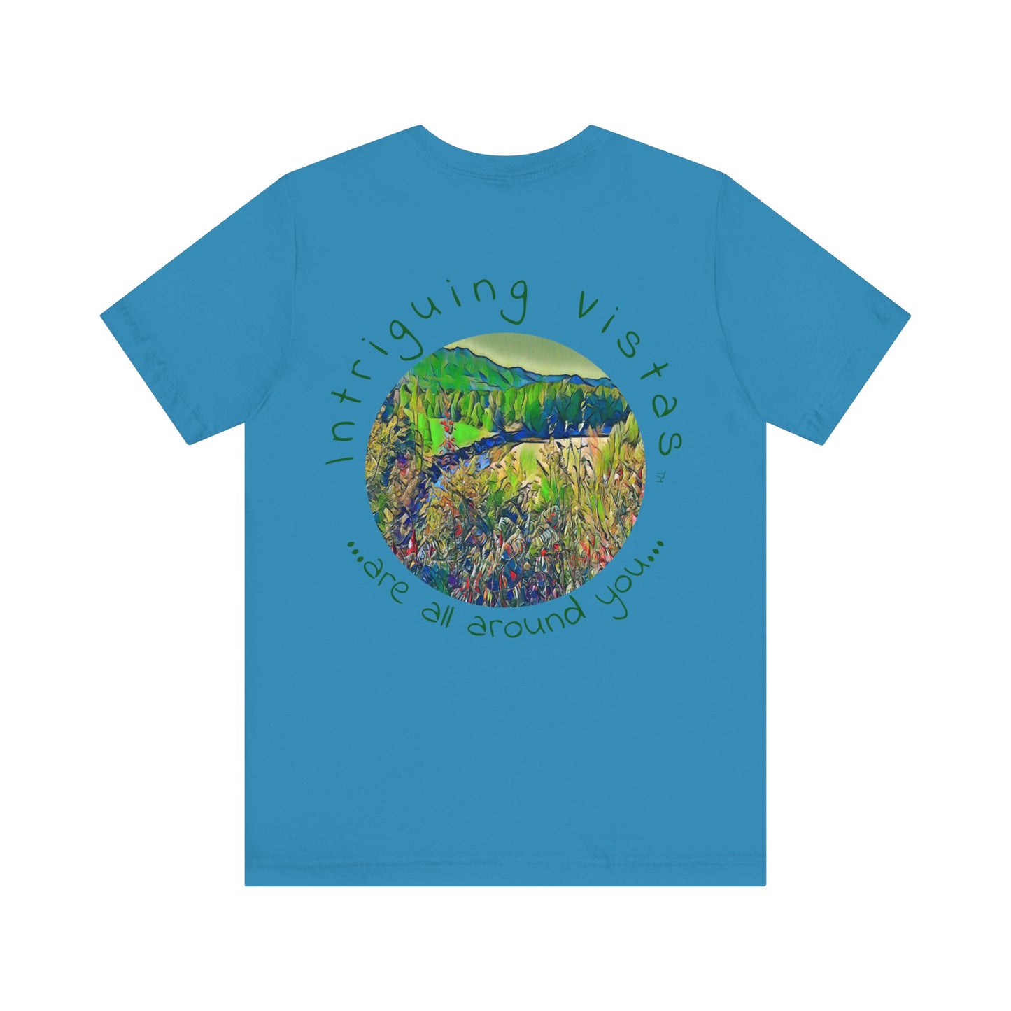 Intriguing Vistas™ Scenery Series Unisex Jersey Short Sleeve Tee