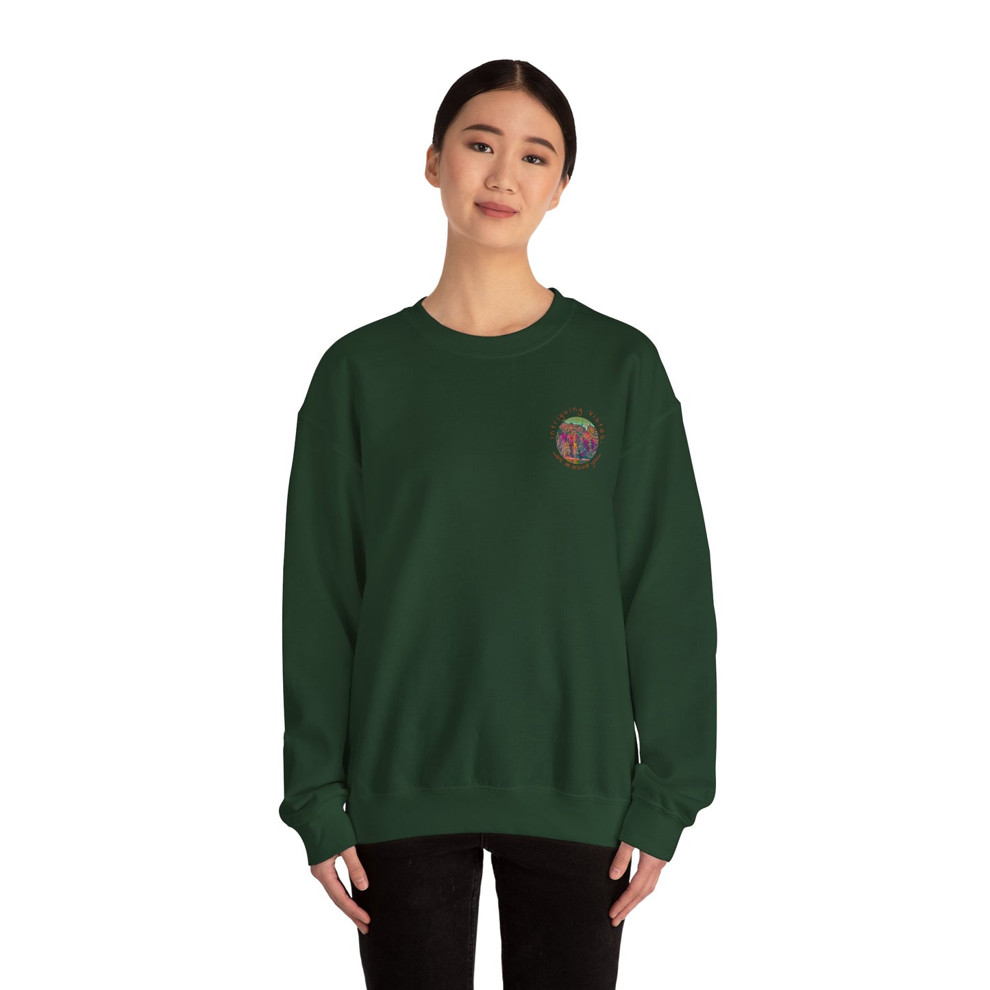 Gildan 18000 Unisex Adult Heavy Blend Crewneck Sweatshirt from the Scenery Series at Intriguing Vistas